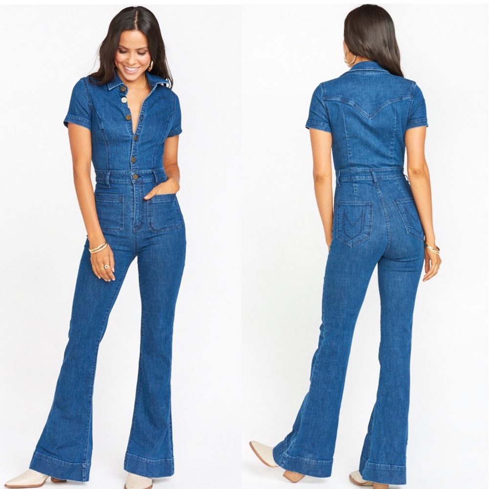 Everhart Jumpsuit in Lunar Blue